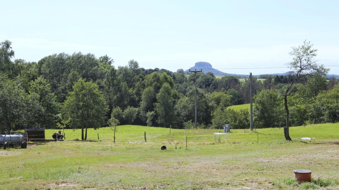 Auszeit Mit Weitblick In Der Saechsischen Schweiz - Kleiner Bauernhof Mit Tieren Und Wallbox Rathmannsdorf Экстерьер фото